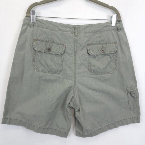 Eddie Bauer Chino Shorts Bundle of 3 Cotton Pockets Women 12 Outdoors Causal - Picture 5 of 11